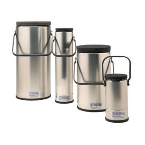 Cryo dewar, full base with handle