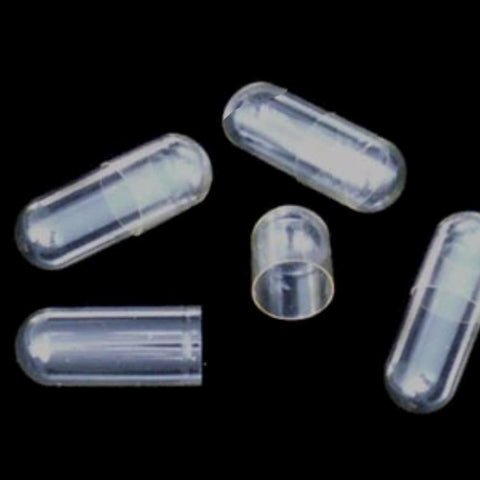 Snap-fit gelatin capsules, size 00-3