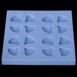 Chien embedding mould, silicone rubber, 16 cavities