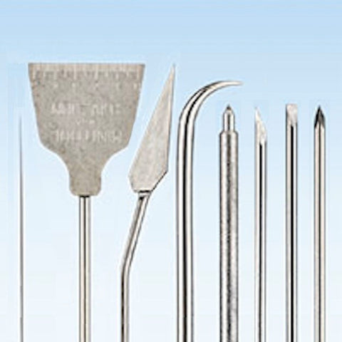 Micro-Tools hardened steel tips microscopist set and case