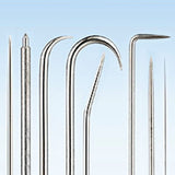 Micro-Tools hardened steel tips prober set and case