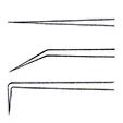 Ultra Micro-Tools stainless steel tips, needle