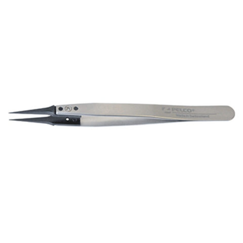 PELCO replaceable tip wafer tweezers, extra fine tips