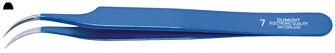 Dumont electronics epoxy-coated tweezers, style 7