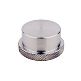Blank plug for NW/KF quick compression coupling