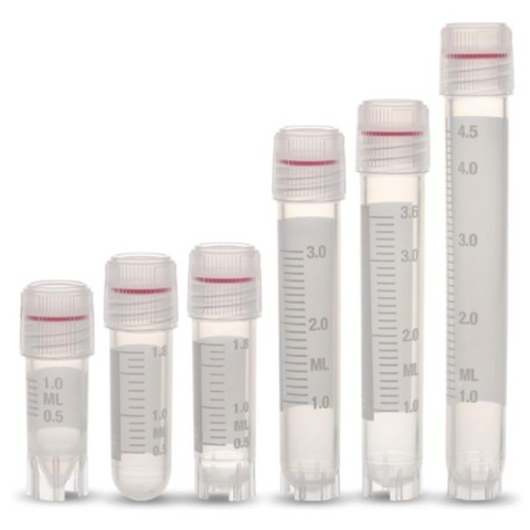 CRYOVIAL T308, external thread, lip and silicone seal, PP