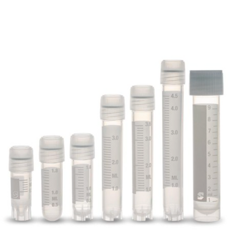 CRYOVIAL T310, external thread and silicone seal, PP
