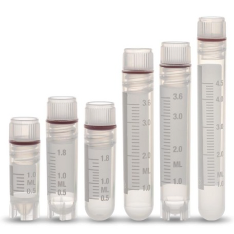 CRYOVIAL T311, internal thread and silicone seal, PP
