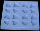 Chien embedding mould, silicone rubber, 16 cavities