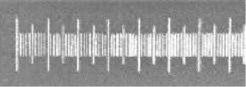 SEM low magnification calibration disc, unmounted