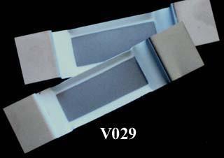 Alumina coated tungsten boat, trough 44.5 x 16mm