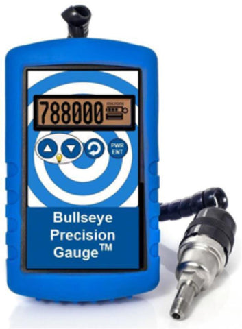 Bullseye precision vacuum gauge
