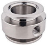 NW/KF adaptive tee to female NPT thread, stainless steel