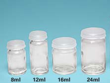Snap-Cap specimen vial, polyethylene 22mm