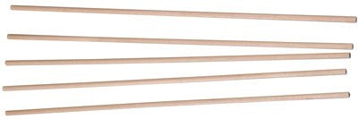 Wooden applicator sticks, round