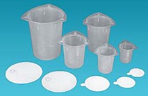 Tri-Stir disposable plastic beaker