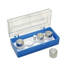 Storage box for cylinder specimen mounts, JEOL cylinder