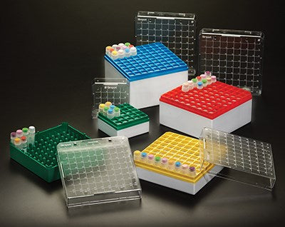 Cryostore containers for 1-2ml tubes, polycarbonate