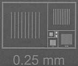 Pelcotec CDMS calibration standards, 2mm - 100nm