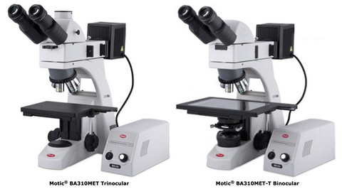 Motic BA310MET/-T advanced metallurgical and ceramics microscopes