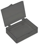 Medium storage boxes, black polystyrene