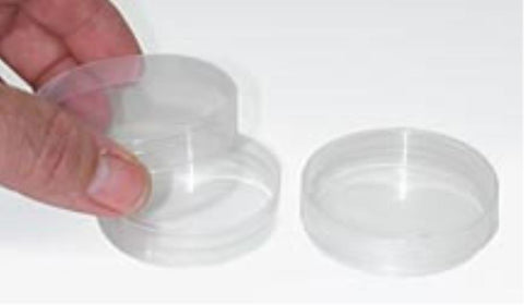 Petri dishes, polypropylene, 50mm dia. x 12mm