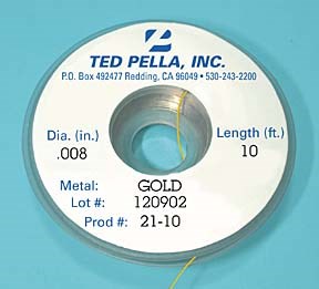 Gold/palladium wire 99.95%, 60:40